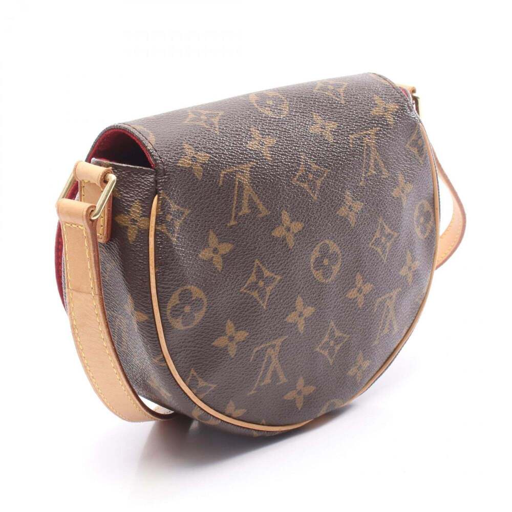 LOUIS VUITTON Authentic Brown Monogram Leather Shoulder Bag - Picture 2 of 8